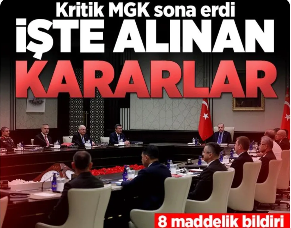 Son dakika: Kritik MGK toplantısı sona erdi! İşte alınan kararlar