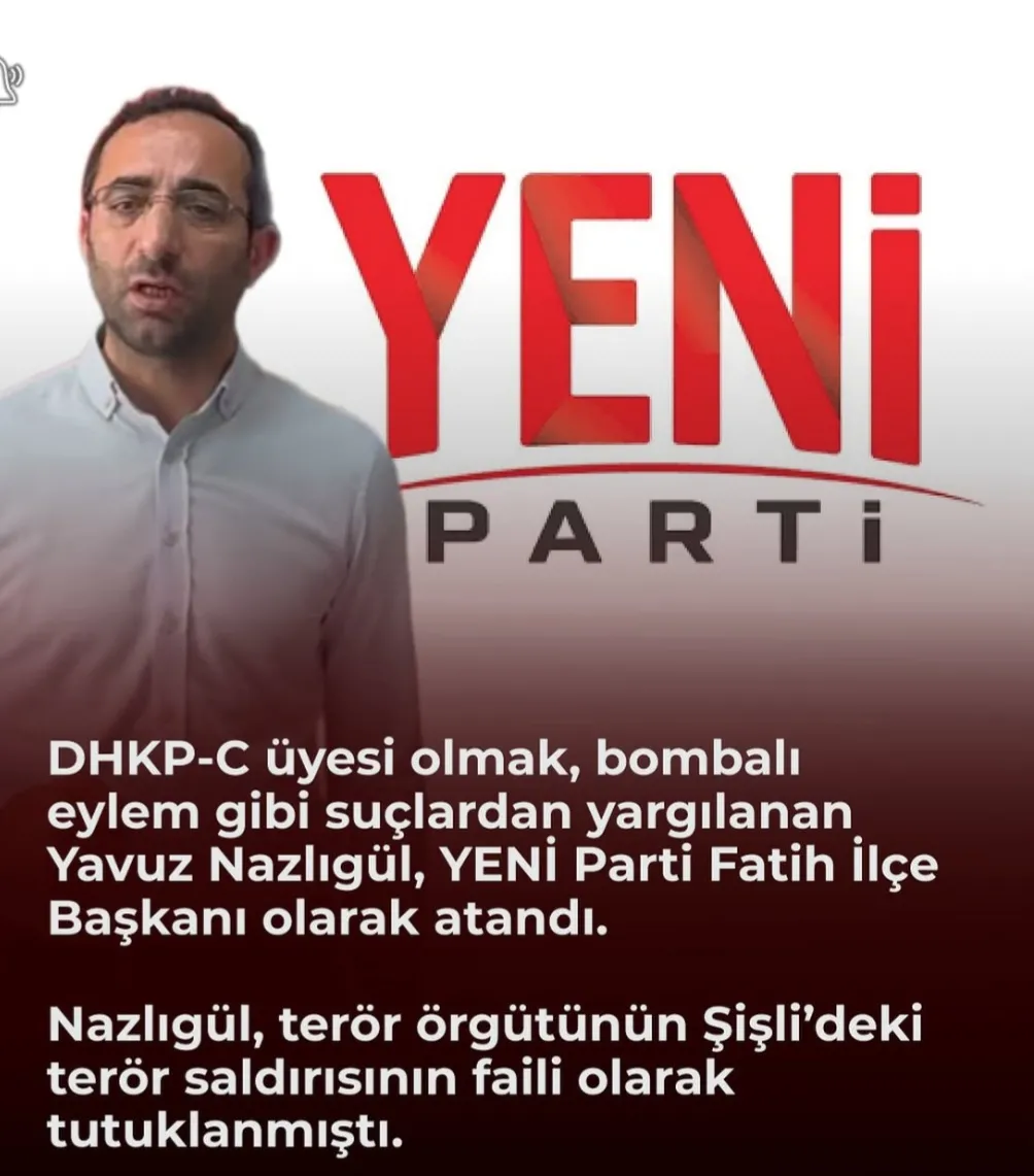 ATEŞ OLMAYAN YERDEN  DUMAN ÇIKMAZ.Yavuz Nazlıgül kimdir? Hakkındaki 'DHKP-C' iddialarına doğrulama platformundan yanıt geldi!