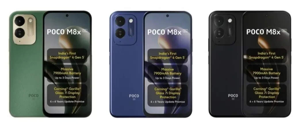 Poco M8x 5G tanıtıldı: 7.900 mAh batarya ve Snapdragon 4 Gen 5 - Fotoğraf Galerisi 1