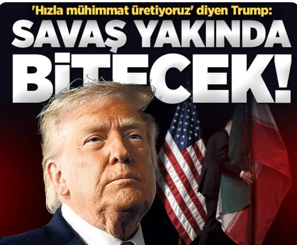 Trump: Savaş çok yakında bitecek, İran daha fazla dayanamaz