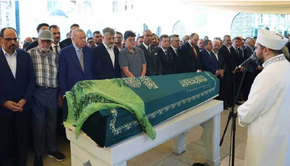 Cumhurbaşkanı Erdoğan, Fatma Zehra Önen’in cenazesine katıldı