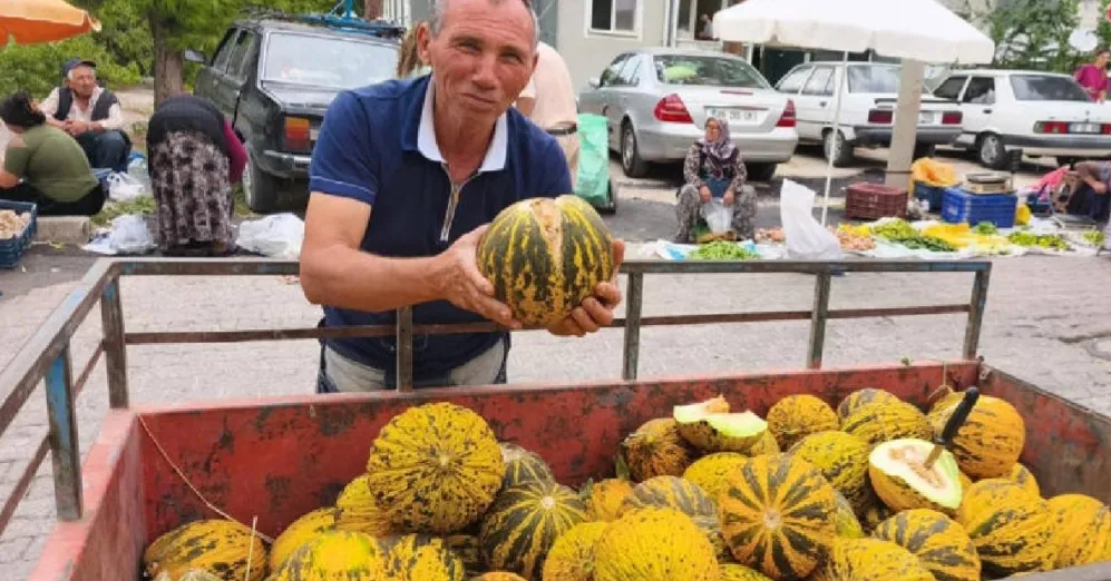 Tek damla su verilmeden yetişiyor, tadı bal gibi oluyor! Pazarda kapış kapış satılıyor