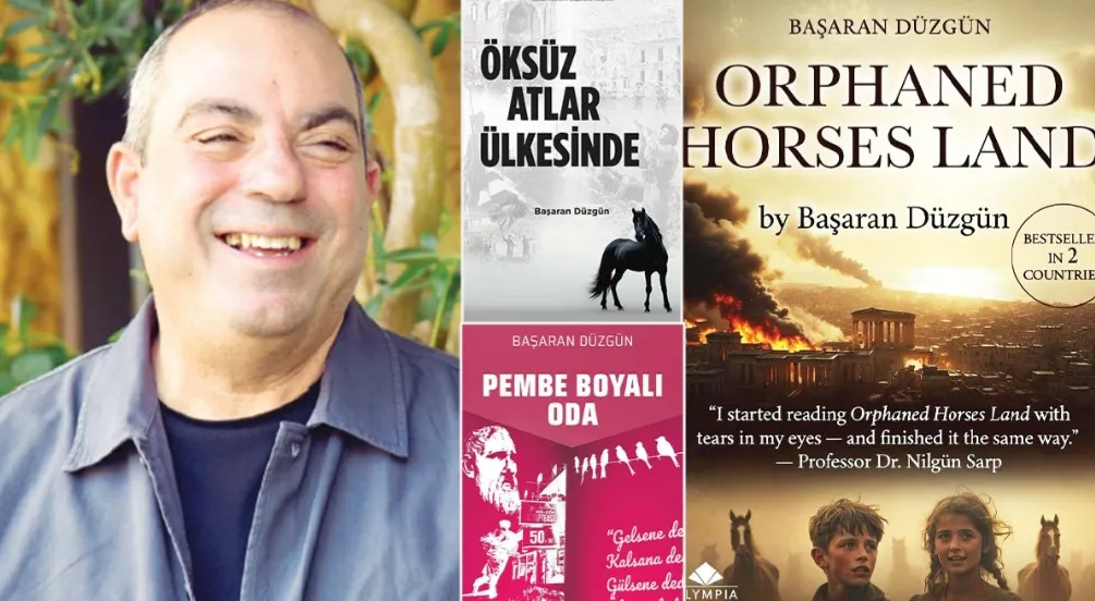 Gazeteci-yazar Başaran Düzgün romanlarında yakın tarihin izini sürüyor: Kıbrıslı Türkler üç kez ‘öksüz’ kaldı