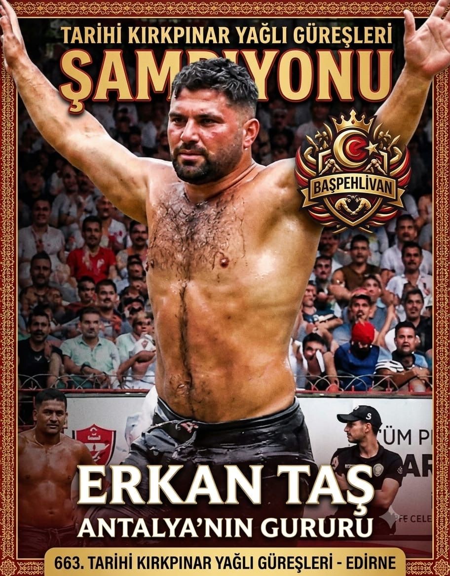 TARİHİ KIRKPINAR’DA ERKAN TAŞ RÜZGARI: